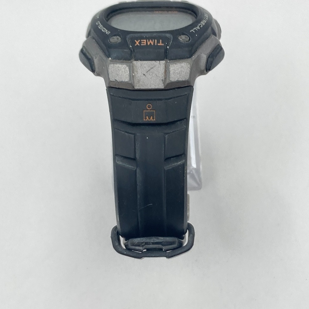 Timex Ironman Men's Watch Digital Gray Black Indiglo 30 Lap Chrono New Battery - Picture 8 of 16